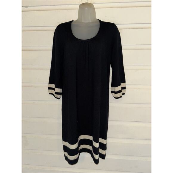 Lilly Pulitzer Dresses & Skirts - Lilly Pulitzer 100% Merino Wool 3:4 Sleeve Pullover Knit Dress Size L